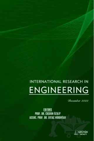International Research in Engineering - December 2022 – Çoşkun Özalp, Ertaç Hürdoğan – Serüven Yayınevi kitap kapağı