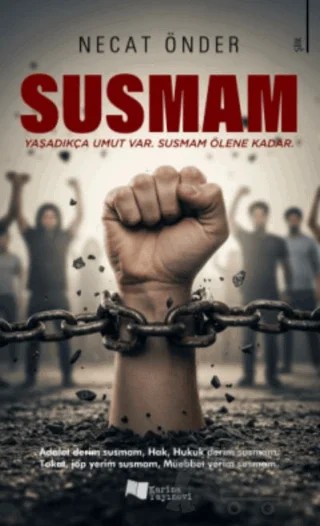 Susmam – Necat Önder – Karina Yayınevi kitap kapağı