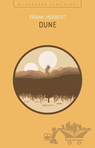 Dune – Frank Herbert – İthaki Yayınları kitap kapağı