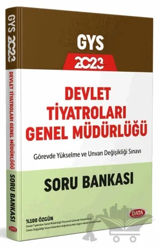 Devlet Tiyatroları Genel Müdürlüğü GYS Soru Bankası – Kolektif – Data Yayınları kitap kapağı