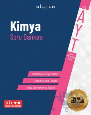 AYT Kimya Soru Bankası – Kolektif – Bilfen Yayıncılık kitap kapağı