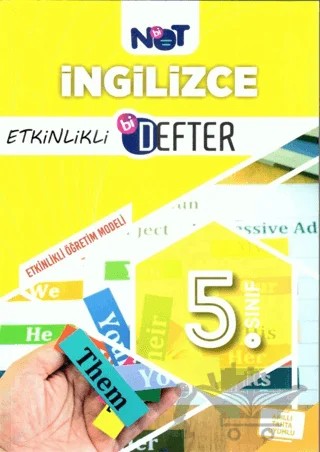 5. Sınıf İngilizce Etkinlikli Bi Defter – Kolektif – Bi Not Yayınları kitap kapağı