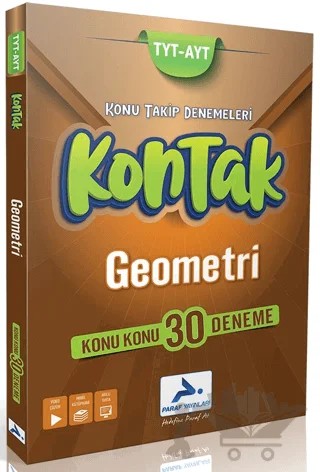TYT-AYT Geometri Kontak Deneme – Kolektif – Paraf Yayınları kitap kapağı