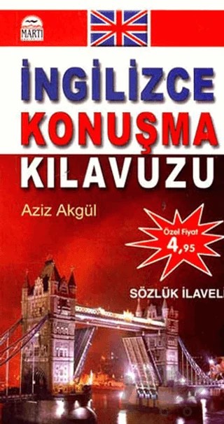 İngilizce Konuşma Kılavuzu – Aziz Akgül – Martı Yayınları kitap kapağı