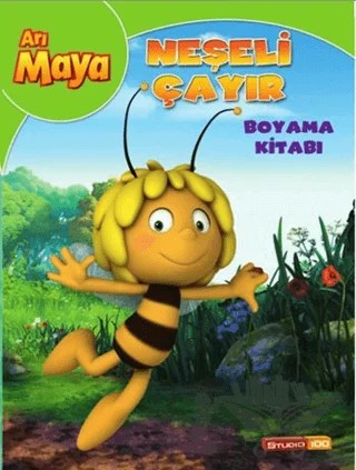 Arı Maya : Neşeli Çayır Boyama Kitabı – Kolektif – Doğan Egmont Yayıncılık kitap kapağı
