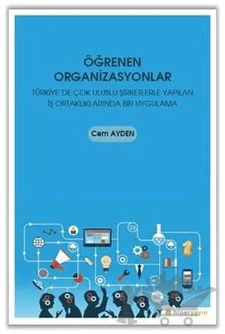 Öğrenen Organizasyonlar – Cem Ayden – Hiperlink Yayınları kitap kapağı