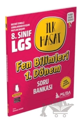 LGS Fen Bilimleri İlk Hasat Soru Bankası (1.Dönem) Muba Yayınları – Kolektif – Muba Yayınları kitap kapağı