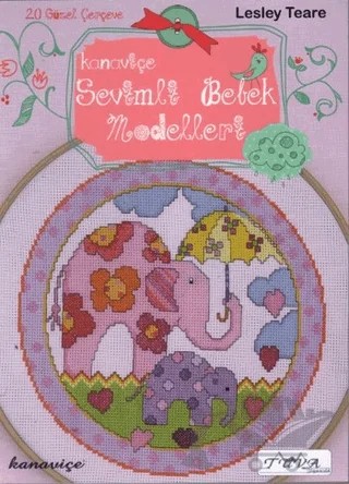 Kanaviçe Sevimli Bebek Modelleri – Lesley Teare – Tuva Yayıncılık kitap kapağı