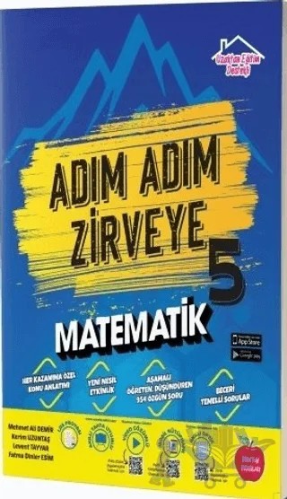 5. Sınıf Adım Adım Matematik Soru Bankası – Kolektif – Newton Yayınları kitap kapağı