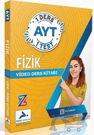 Z Takım AYT Fizik Video Ders Kitabı – Kollektif – Paraf Yayınları kitap kapağı