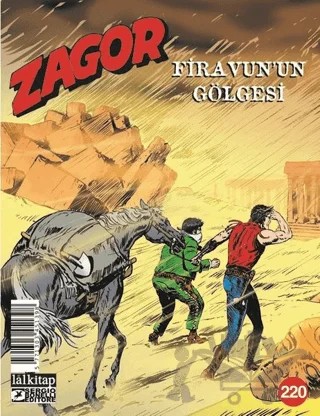 Zagor Sayı: 220 - Firavun'un Gölgesi – Lal Kitap kitap kapağı