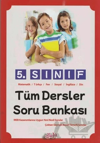 5. Sınıf Tüm Dersler Soru Bankası – Kolektif – Dida Yayınları kitap kapağı