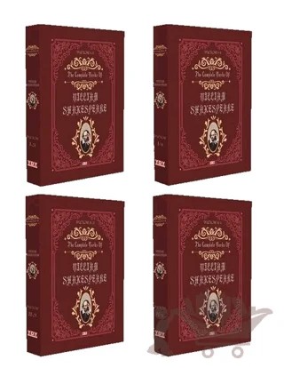 The Complete Works Of William Shakespeare (4 Kitap Takım) – William Shakespeare – YDY Yayınları kitap kapağı