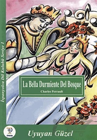 La Bella Durmiente del Bosque -Uyuyan Güzel – Charles Perrault – Tiydem Yayıncılık kitap kapağı