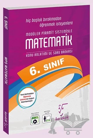 6. Sınıf Matematik MPS Konu Anlatımlı Soru Bankası – Kolektif – Karekök Yayıncılık kitap kapağı