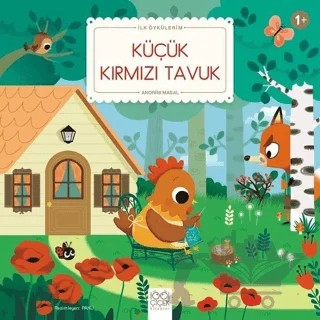 Küçük Kırmızı Tavuk – Anonim Masal – 1001 Çiçek Kitaplar kitap kapağı