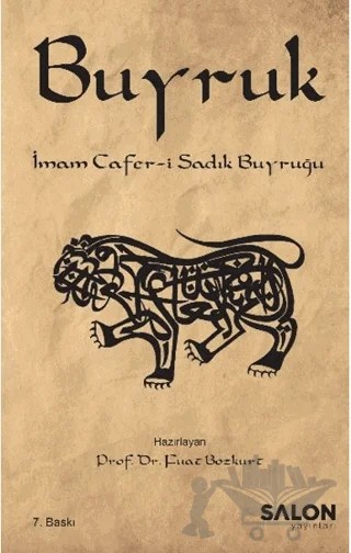 Buyruk - İmam Cafer-i Sadık Buyruğu – Fuat Bozkurt – Salon Yayınları kitap kapağı