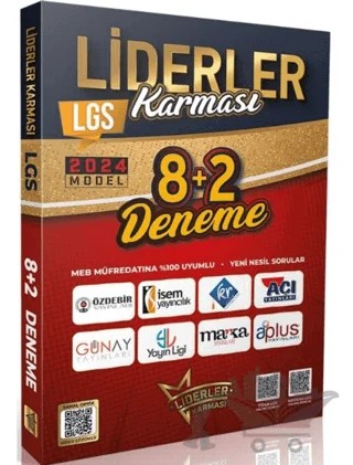 Liderler Karması LGS 8+2 Deneme Seti – Kolektif – Liderler Karması Yayınları kitap kapağı