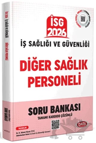 2026 İş Sağlığı Güvenliği Diğer Sağlık Personeli Karekod Çözümlü Soru Bankası – Kolektif – Data Yayınları kitap kapağı