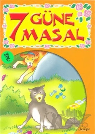 7 Güne 7 Masal Turuncu – Derleme – Kirpi Yayıncılık kitap kapağı