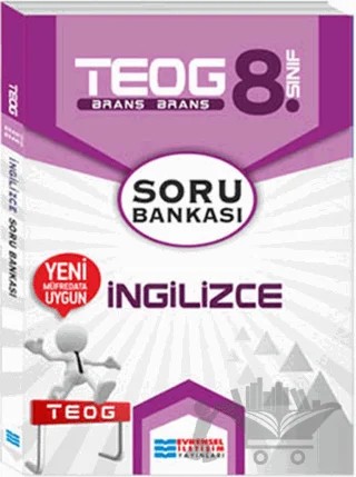TEOG 8. Sınıf İngilizce Soru Bankası – Kolektif – Evrensel İletişim Yayınları kitap kapağı