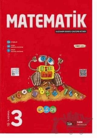 3. Sınıf Matematik Kazanım Odaklı Çalışma Kitabı – Kolektif – SBM Yayıncılık kitap kapağı