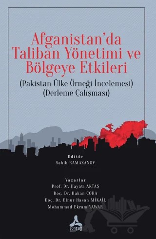Afganistan'da Taliban Yönetimi ve Bölgeye Etkileri – Mohammad Ekram Yawar, Elnur Hasan Mikail, Hakan Çora, Hayati Aktaş – Sonçağ Yayınları kitap kapağı