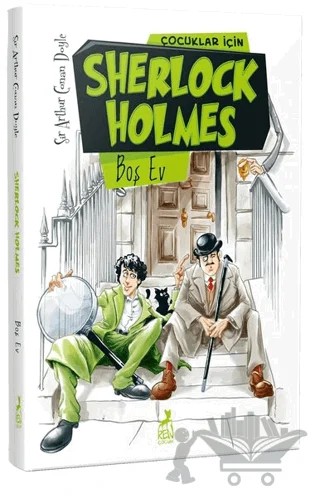 Çocuklar İçin Sherlock Holmes - Boş Ev – Sir Arthur Conan Doyle – Ren Çocuk kitap kapağı