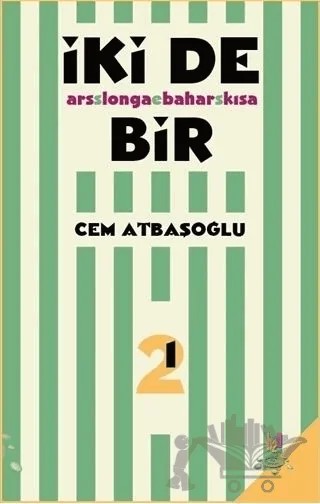 İki De Bir – Cem Atbaşoğlu – h2o Kitap kitap kapağı