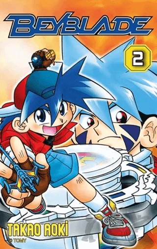 Beyblade Cilt 2 – Takao Aoki – Komikşeyler Yayıncılık kitap kapağı