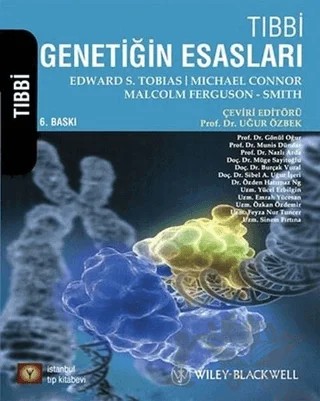 Tıbbi Genetiğin Esasları – Edward S. Tobias, Malcom Ferqusan-Smith, Michael Connor – İstanbul Tıp Kitabevi kitap kapağı