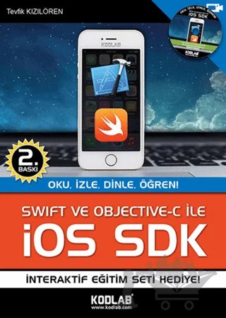 Swift ve Objective-C İle İOS SDK – Tevfik Kızılören – Kodlab Yayın Dağıtım kitap kapağı