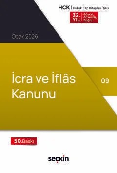 İcra ve İflas Kanunu (Cep Kitabı) – Seçkin Yayıncılık – Seçkin Yayıncılık kitap kapağı