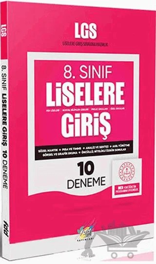 8. Sınıf LGS 10 lu Deneme Sınavı – Kolektif – Fdd Yayınları kitap kapağı