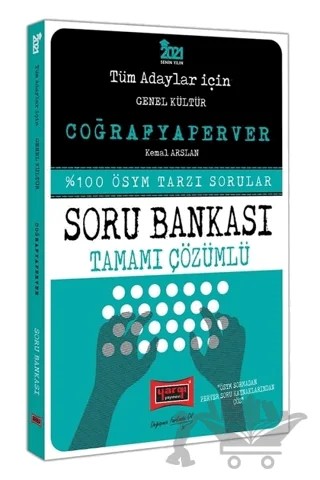 2021 Tüm Adaylar İçin Coğrafyaperver Tamamı Çözümlü Soru Bankası – Kemal Arslan – Yargı Yayınevi kitap kapağı