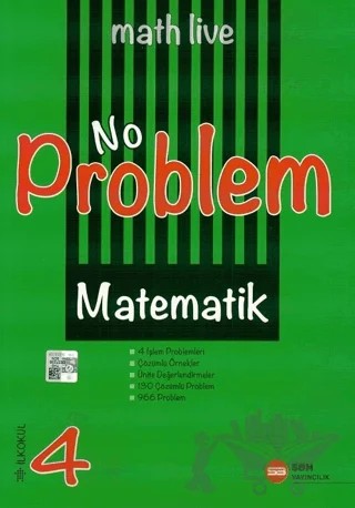 4. Sınıf Matematik Math Live No Problem Soru Bankası – Kolektif – SBM Yayıncılık kitap kapağı
