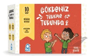 Gökdeniz Türkiye Turunda 2 – 4. Sınıf Hikaye Seti (10 Kitap) – Vildan Özdemir – Mavi Kirpi Yayınları kitap kapağı