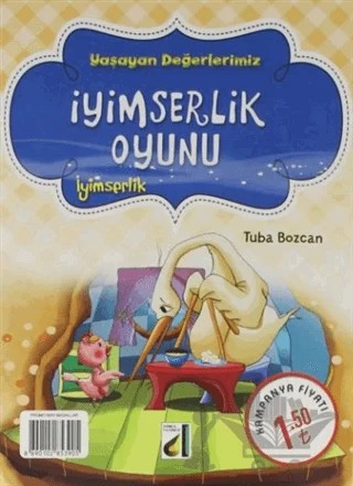 İyimserlik Oyunu - Yaşayan Değerlerimiz – Tuba Bozcan – Damla Yayınevi kitap kapağı