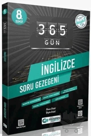 8. Sınıf LGS İngilizce 365 Gün Soru Gezegeni – Kolektif – Gezegen Yayıncılık kitap kapağı
