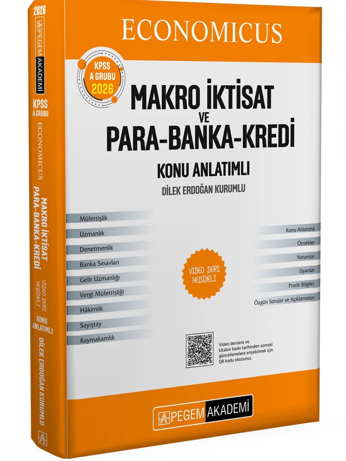 KPSS A Grubu Economicus Makro İktisat ve Para-Banka-Kredi Konu Anlatımı – Kredi Konu Anlatımı – Pegem Akademi Yayıncılık kitap kapağı