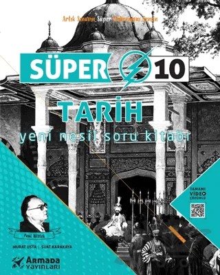 Armada Süper 10.Sınıf Tarih Yeni Nesil Soru Kitabı – Suat Karakaya, Murat Usta – Armada Yayınları kitap kapağı