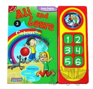 Ali and Laura 3 - Colours (Sesli Kitap) – Kolektif – Smarteach kitap kapağı