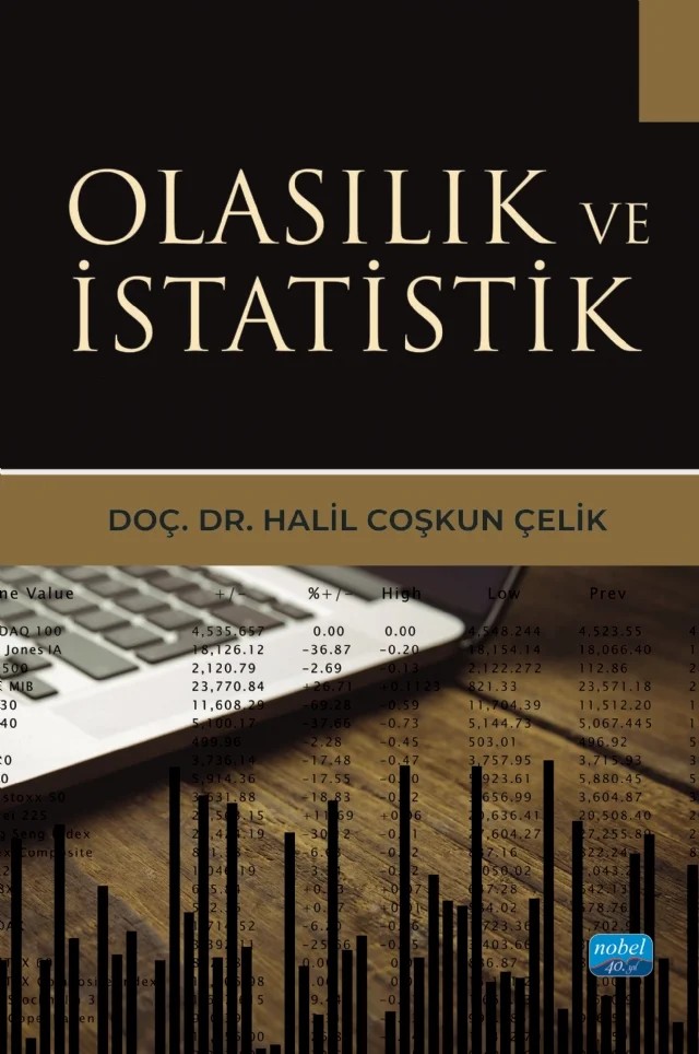 Olasılık ve İstatistik – Halil Coşkun Çelik – Nobel Akademik Yayıncılık kitap kapağı
