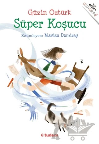 Süper Koşucu – Güzin Öztürk – Tudem Yayınları kitap kapağı