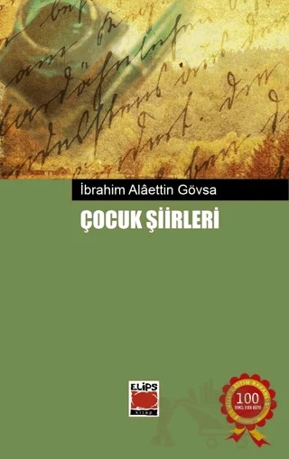Çocuk Şiirleri – İbrahim Alaettin Gövsa – Elips Kitap kitap kapağı