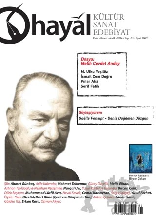 Hayal Kültür Sanat Edebiyat Dergisi Sayı 91 – Hayal Yayınları kitap kapağı