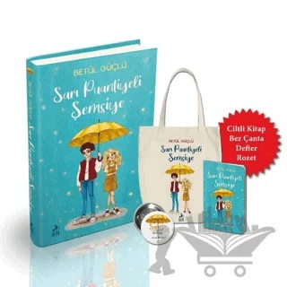 Sarı Puantiyeli Şemsiye Ciltli Set – Betül Güçlü – Ren Kitap kitap kapağı