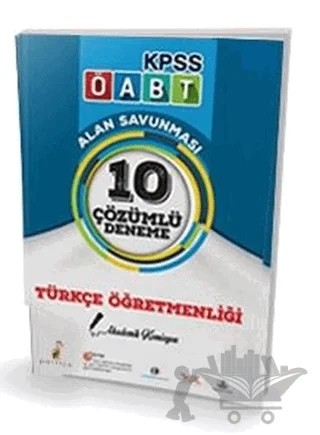 2018 ÖABT Türkçe Öğretmenliği 10 Çözümlü Deneme – Kolektif – Pelikan Tıp Teknik Yayıncılık kitap kapağı
