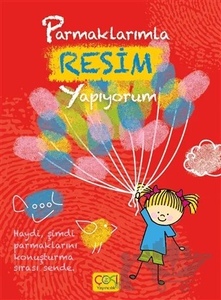 Parmaklarımla Resim Yapıyorum – Kolektif – Çoki Yayınları kitap kapağı