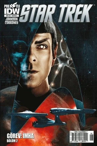 Star Trek Sayı: 6 - Kapak A – Presstij Kitap kitap kapağı